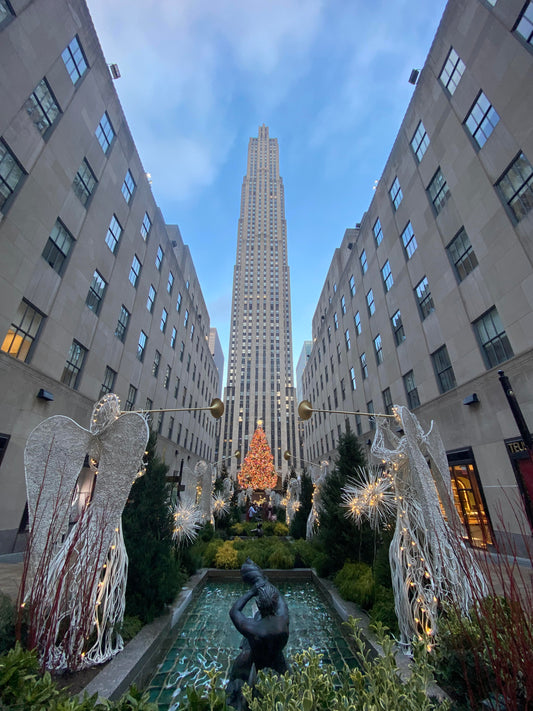 RockefellerCenter, ChristmasTree, NYC, WinterWonderland, HolidayLights, SwarovskiStar
